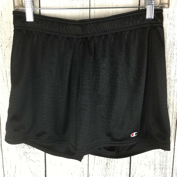 Champion Black Mesh Lightweight Shorts Size XS - Picture 1 of 5